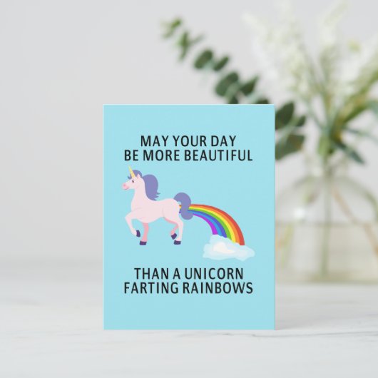 Moge je dag mooier Briefkaart zijn (Staand voorkant)