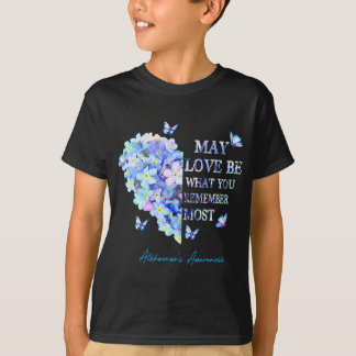 Moge liefde zijn wat je je het meest herinnert Hei T-shirt
