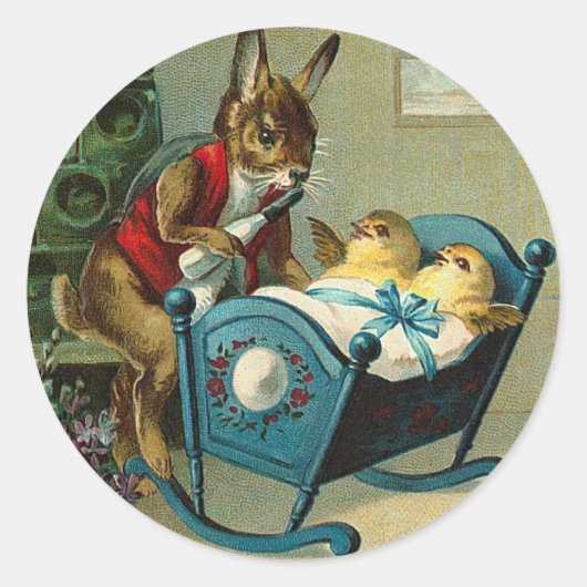 Moge Pasen je bijwonen Ronde Sticker (Voorkant)