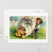 Moge Pasen je  Pasen bijwonen Feestdagenkaart (Voorkant / Achterkant)