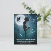 Moge u dansen met Fairies Irish Dance Hard Shoe Briefkaart (Staand voorkant)