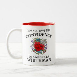 Moge u het vertrouwen hebben van.. Vertrouwenspers Tweekleurige Koffiemok