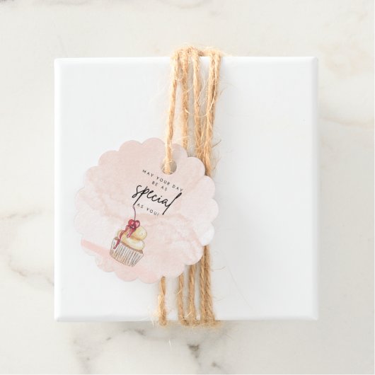 Moge uw dag net zo speciaal zijn als uw Label (In situ)