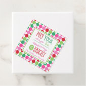 Moge uw dagen prettig en helder zijn. bedankjes labels (In situ)