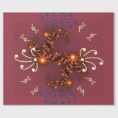 Moge uw Kerstmis vrolijk en helder zijn Cadeaupapier (Vlak)