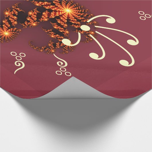 Moge uw Kerstmis vrolijk en helder zijn Cadeaupapier (Hoek)