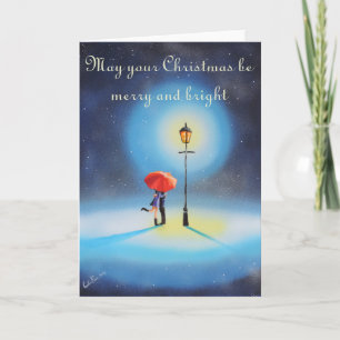 Moge uw Kerstmis vrolijk en helder zijn Feestdagen Kaart