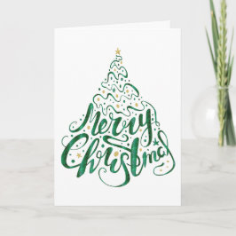 Moge uw kerstsprankeling kaart