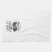 Moge uw koffie sterk zijn en uw maandag kort zijn theedoek (Horizontaal)