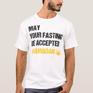 Moge uw vasten worden geaccepteerd - Ramadan Mubar T-shirt