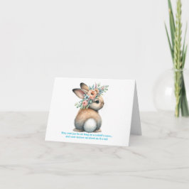 Moge uw vreugde zo lang zijn als de oren van een k feestdagen kaart