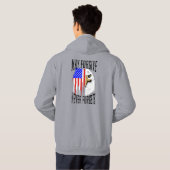 Moge vergeven, nooit vergeten Eagle sweatshirt (Achterkant volledig)