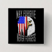 Moge vergeven, vergeet nooit Button (Voorkant)