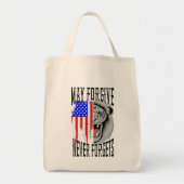 Moge vergeven, vergeet nooit Lion Canvas tas (Voorkant)