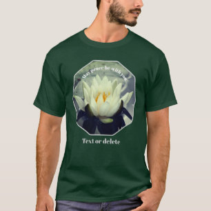 Moge vrede met u zijn Lotus Inspirerend T-shirt