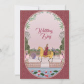 Mogelijk ontwerp bruiloft uitnodiging (Achterkant)