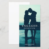 MOGELIJKE FOTOKAART | CHRISTMAS SAVE THE DATE (Voorkant / Achterkant)