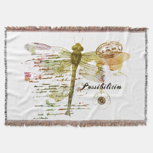 Mogelijke libellen deken (Voorkant)