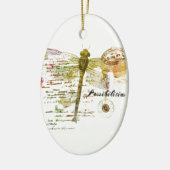 Mogelijke libellen keramisch ornament (Links)