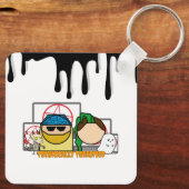 Mogelijke paranormale Sleutelhanger met dubbele ru (Achterkant)