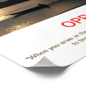 MOGELIJKE poster VOOR DE demotivering (Hoek)