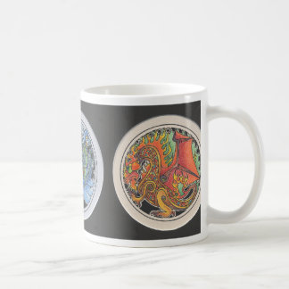 Mogelijke vluchten van trekkers... koffiemok