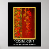 Mogelijkheid ~ Demotivationeel Poster (Voorkant)