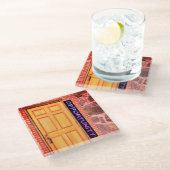 Mogelijkheid Glazen Onderzetter (Schuin)