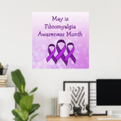 Mogelijkheid is Fibromyalgie Bewustheid Maand Post Poster (Thuiskantoor)