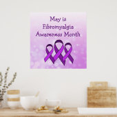 Mogelijkheid is Fibromyalgie Bewustheid Maand Post Poster (Keuken)