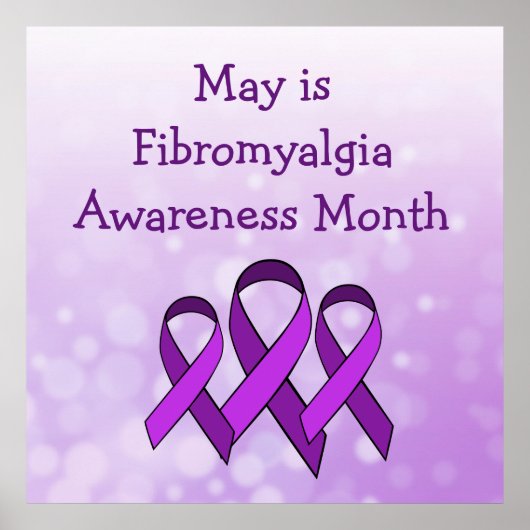 Mogelijkheid is Fibromyalgie Bewustheid Maand Post Poster (Voorkant)