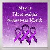 Mogelijkheid is Fibromyalgie Bewustheid Maand Post Poster (Voorkant)