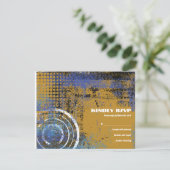 Mogen David Circulaire Star Bar Mitzvah Carte de r (Debout devant)