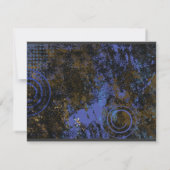 Mogen David Circulaire Star Bar Mitzvah Carte de r (Dos)