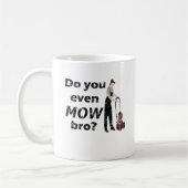 Mogen u de Funny Lawn Mower Lawn Care Custom Mok (Links)