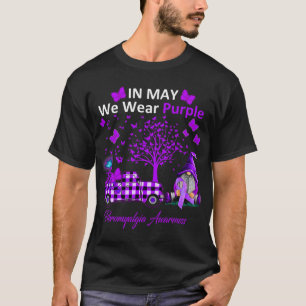 Mogen we Paarse fibromyalgie-bewustzijnscadeaus Dr T-shirt