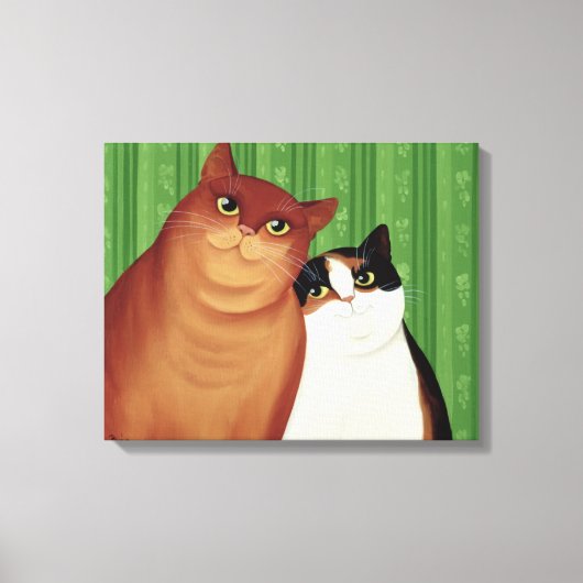 Moggies 1994 canvas afdruk (Voorkant)