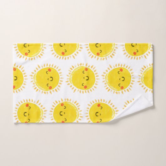 Moghrey mie ghrian (soleil) (Serviette à main)