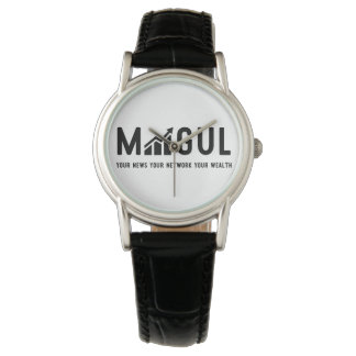 MOGUL LEDEREN HORLOGE