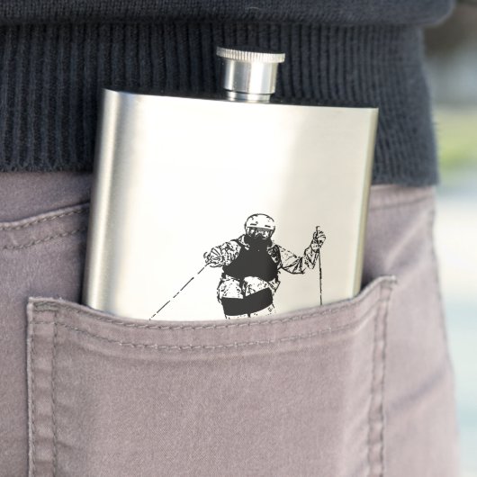 Mogul Skiing Snob Flacon (Voorbeeld)