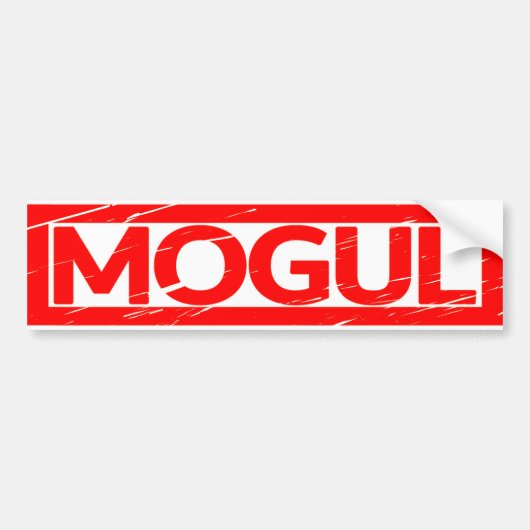 Mogul Stamp Bumpersticker (Voorkant)