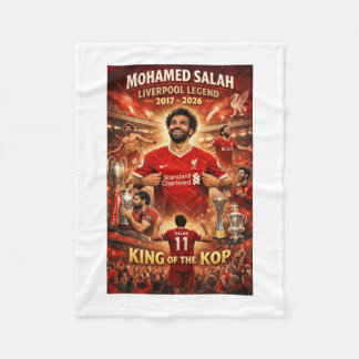 Mohamed Salah Fleece Deken