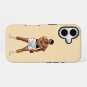 Mohammad Ali iPhone 16 Hoesje (Achterkant horizontaal)