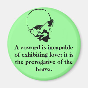  Mohandas Gandhi Quote Magneet