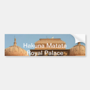 Mohatta Palace Museum: iconisch ontwerp Bumpersticker