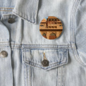 Mohatta Palace Museum: iconisch ontwerp Ronde Button 5,7 Cm (In situ)