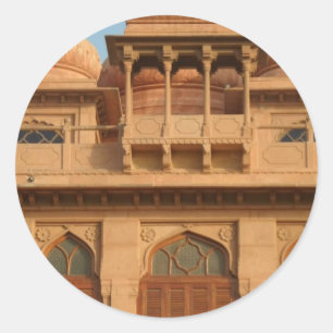 Mohatta Palace Museum: iconisch ontwerp Ronde Sticker