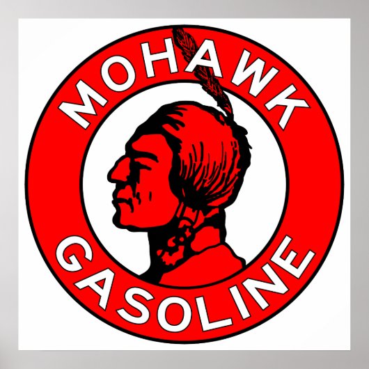 Mohawk Gasoline  platte versie Poster (Voorkant)