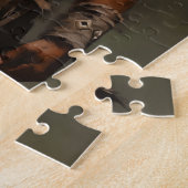 Mohawk krijger legpuzzel (Zijkant)