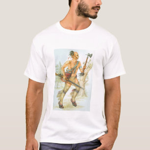 Mohawk-krijger T-shirt